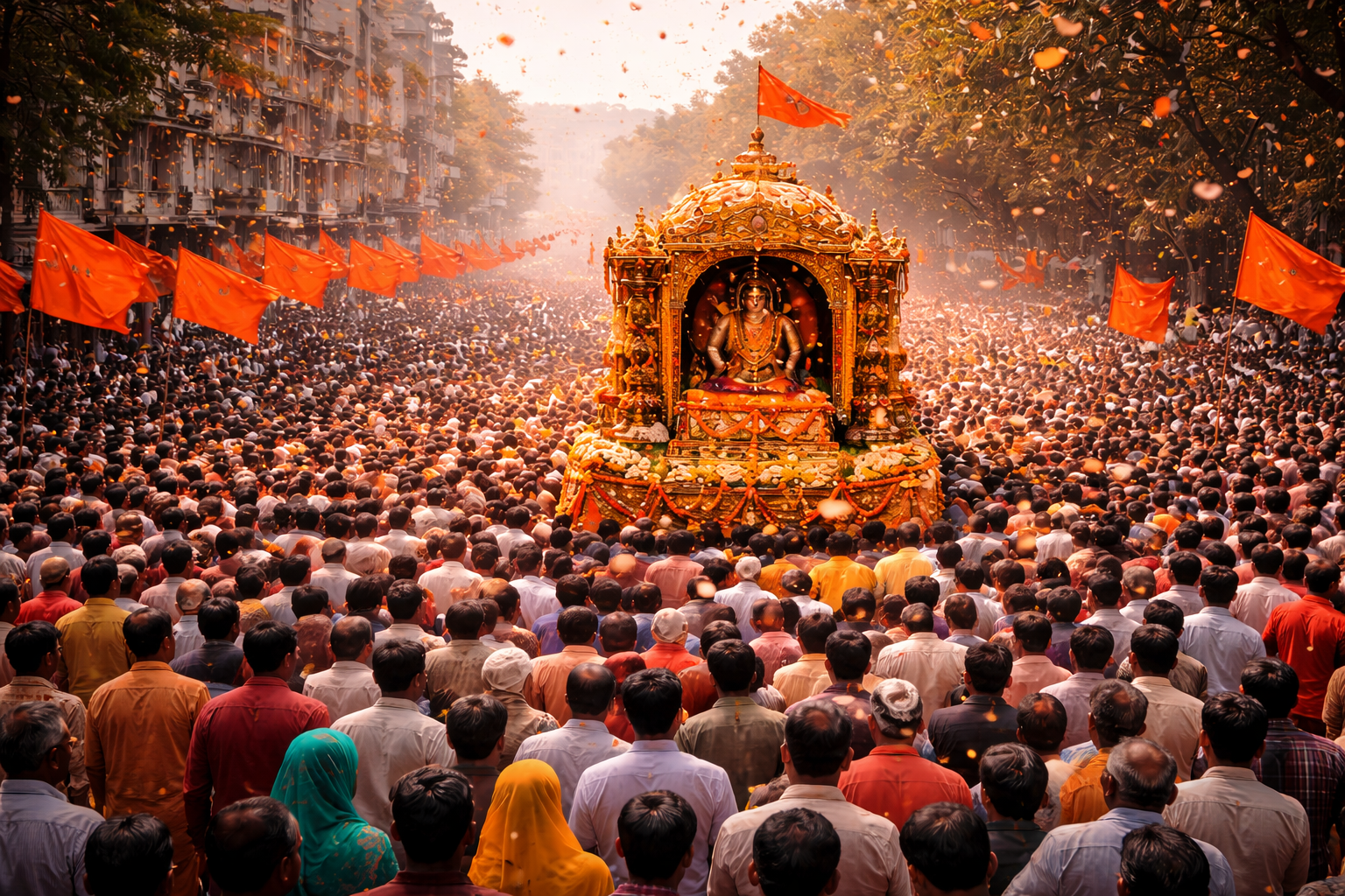 Gadda Yatra Solapur devotees