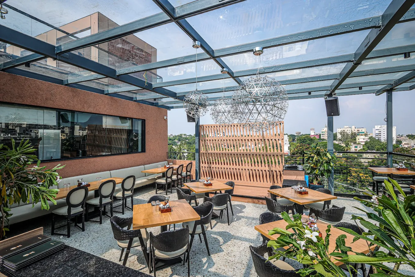 24K Kraft Brewzz, Solapur | Solapur’s First Sky-garden Restaurant